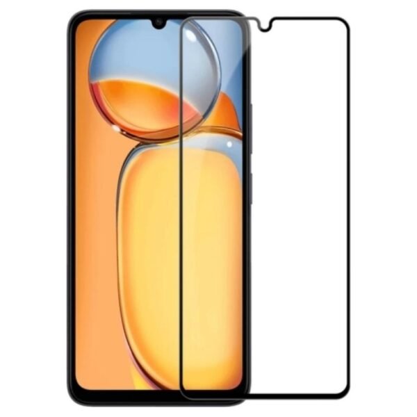 Стъклен протектор MBX 5D Slim с цяло лепило за Xiaomi Redmi 13C 4G – Черен