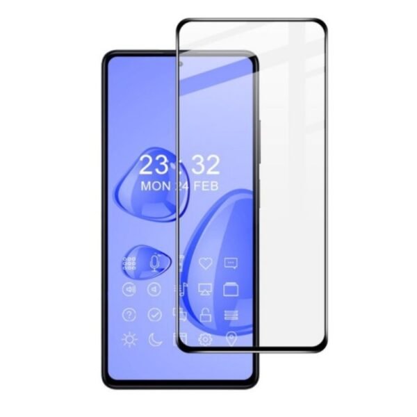 Стъклен протектор MBX 5D Slim с цяло лепило за Xiaomi Redmi Note 12 Pro 5G – Черен