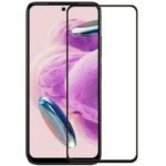 Стъклен протектор MBX 5D Slim с цяло лепило за Xiaomi Redmi Note 12S – Черен