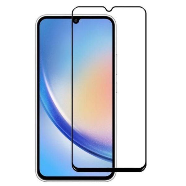 Стъклен протектор MBX 9D Paper Box Flat за Galaxy A05s – Черен