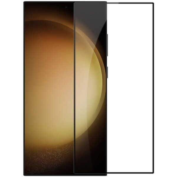 Стъклен протектор MBX 9D Paper Box Flat за Galaxy S24 Ultra – Черен