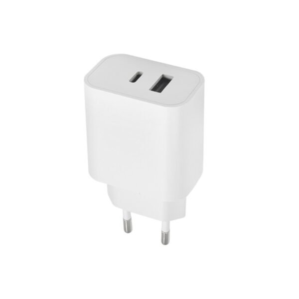 Зарядно Maxlife 20W USB-A и USB-C – MXTC-06 PD QC – 220V – Бял