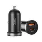 Зарядно XO CC56 PD 30W QC 1x USB-A 1x USB-C – Черен
