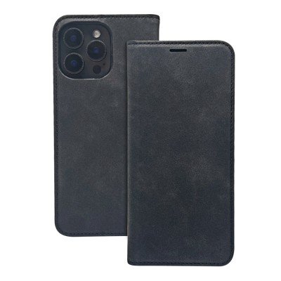 411989-oryg-400x400-1.jpg Smart Suede case for iPhone 17 Pro 6,3" / iPhone 18 Pro 6,3" black - Image 1