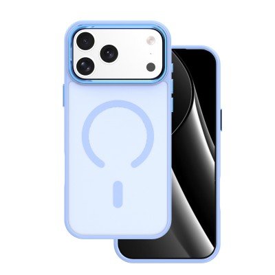 615428-oryg-400x400-1.jpg Frozen Mag case for iPhone 17 Pro 6,3" / 18 Pro 6,3" light blue open ring - Image 1
