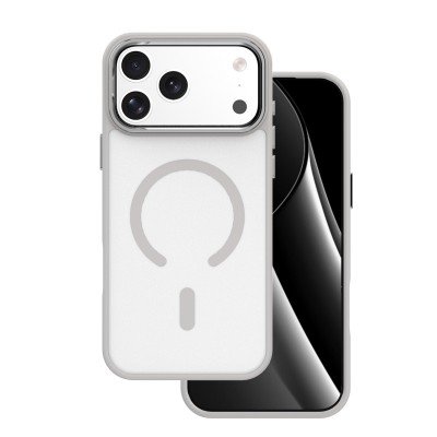 615435-oryg-400x400-1.jpg Frozen Mag case for iPhone 17 Pro Max 6,9" / 18 Pro Max 6,9" grey open ring - Image 1