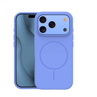 735950-oryg-400x400-1.jpg Silicone Thin Mag case for iPhone 17 Pro 6,3" / 18 Pro 6,3" sky blue - Image 1