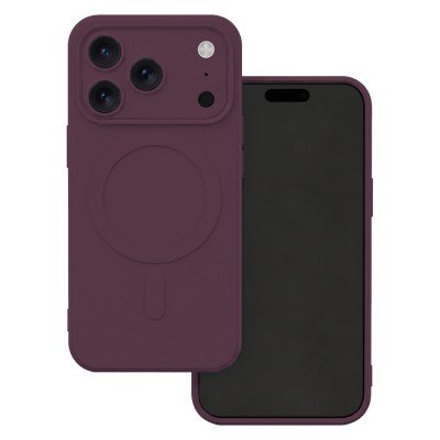 759374-oryg-400x400-1.jpg Simple Color Mag case for iPhone 17 Pro 6,3" / 18 Pro 6,3" dark cherry - Image 1