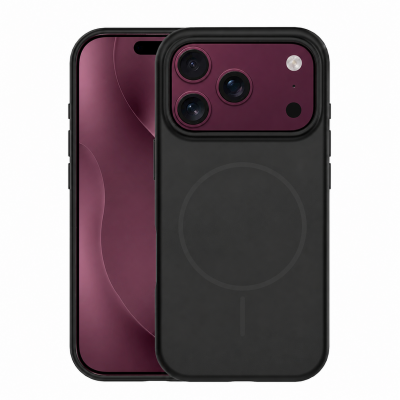 761253-oryg-400x400-1.png Silicone Thin Mag case for iPhone 17 Pro 6,3" / 18 Pro 6,3" black - Image 1