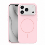 Silicone Thin Mag case for iPhone 17 Pro Max 6,9" / 18 Pro Max 6,9" light pink
