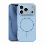 Silicone Thin Mag case for iPhone 17 Pro Max / 18 Pro Max 6,9" light blue