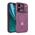 Etteri Morning Fog case for iPhone 17 Pro / 18 Pro dark cherry