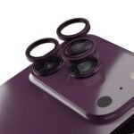 Etteri camera lens protector for iPhone 18 Pro / 18 Pro Max dark cherry