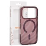 Tecto Shield Desert Mag case for iPhone 17 Pro 6,3" / iPhone 18 Pro 6,3" mahogany