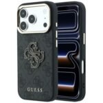Guess  4G & Big Resin Logo case for iPhone 18 Pro / iPhone 17 Pro black