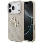 Guess  4G Big Logo case for iPhone 18 Pro / iPhone 17 Pro pink