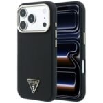 Guess Kevlar Triangle Logo MagSafe case for Iphone 18 Pro / 17 Pro black