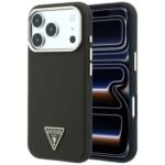 Guess Kevlar Triangle Logo MagSafe case for Iphone 18 Pro Max / 17 Pro Max brown