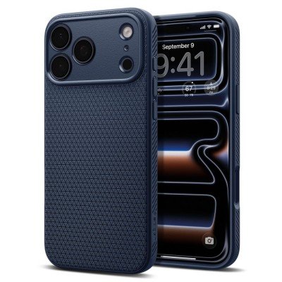 811214-oryg-400x400-1.jpg Spigen Liquid Air case for Iphone 17 Pro / 18 Pro blue - Image 1
