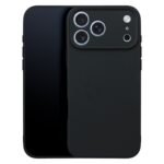 Silicon case for iPhone 17 Pro 6,3" / iPhone 18 Pro 6,3" black