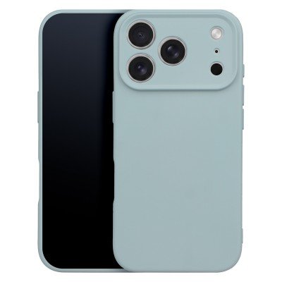 813857-oryg-400x400-1.jpg Silicon case for iPhone 17 Pro Max 6,9" / 18 Pro Max 6,9" silver - Image 1