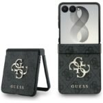 Оригинален кейс Guess Big 4G Logo, За Samsung Galaxy Z Flip8, Черен