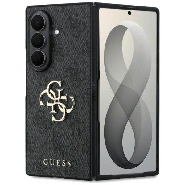 Оригинален кейс Guess Big 4G Logo, За Samsung Galaxy Z Fold8 Ultra, Черен