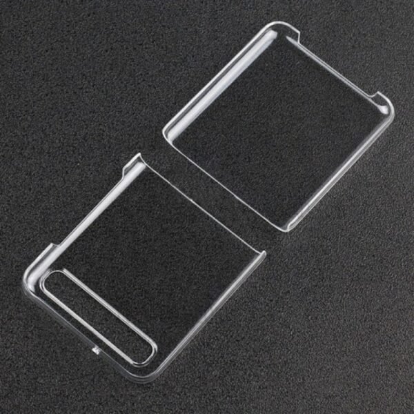 Пластмасов кейс MBX, За Samsung Galaxy Z Flip8, Прозрачен